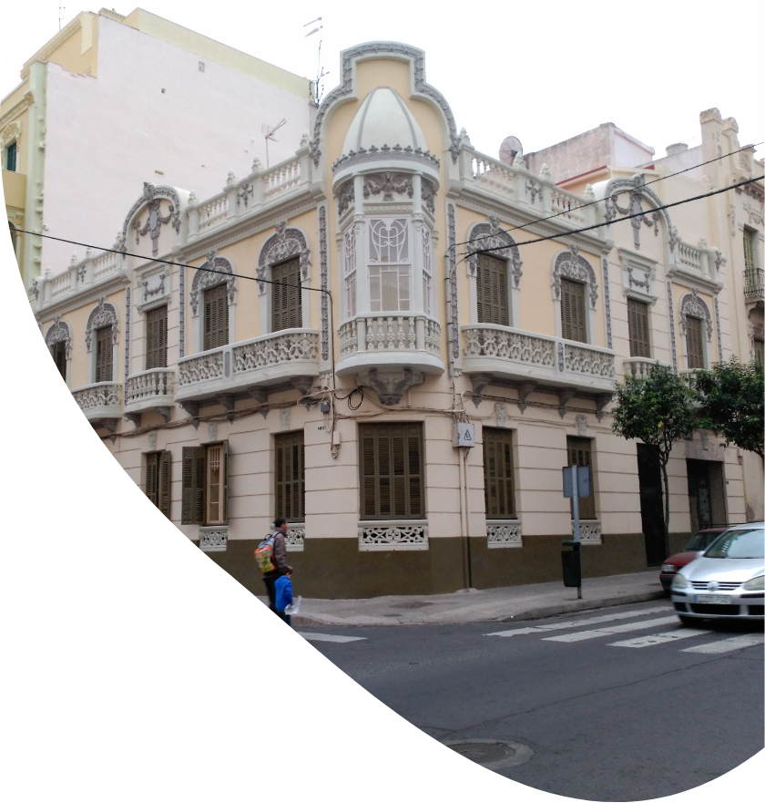 Fachada en Cardinal Cisneros